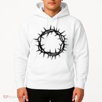 Jesus Thorn Crown Hoodie thumb 2
