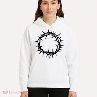 Jesus Thorn Crown Hoodie thumb 5