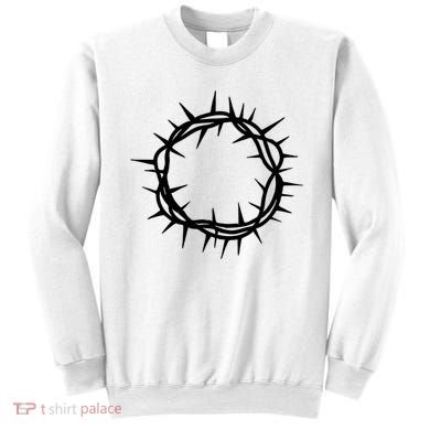 Jesus Thorn Crown Sweatshirt
