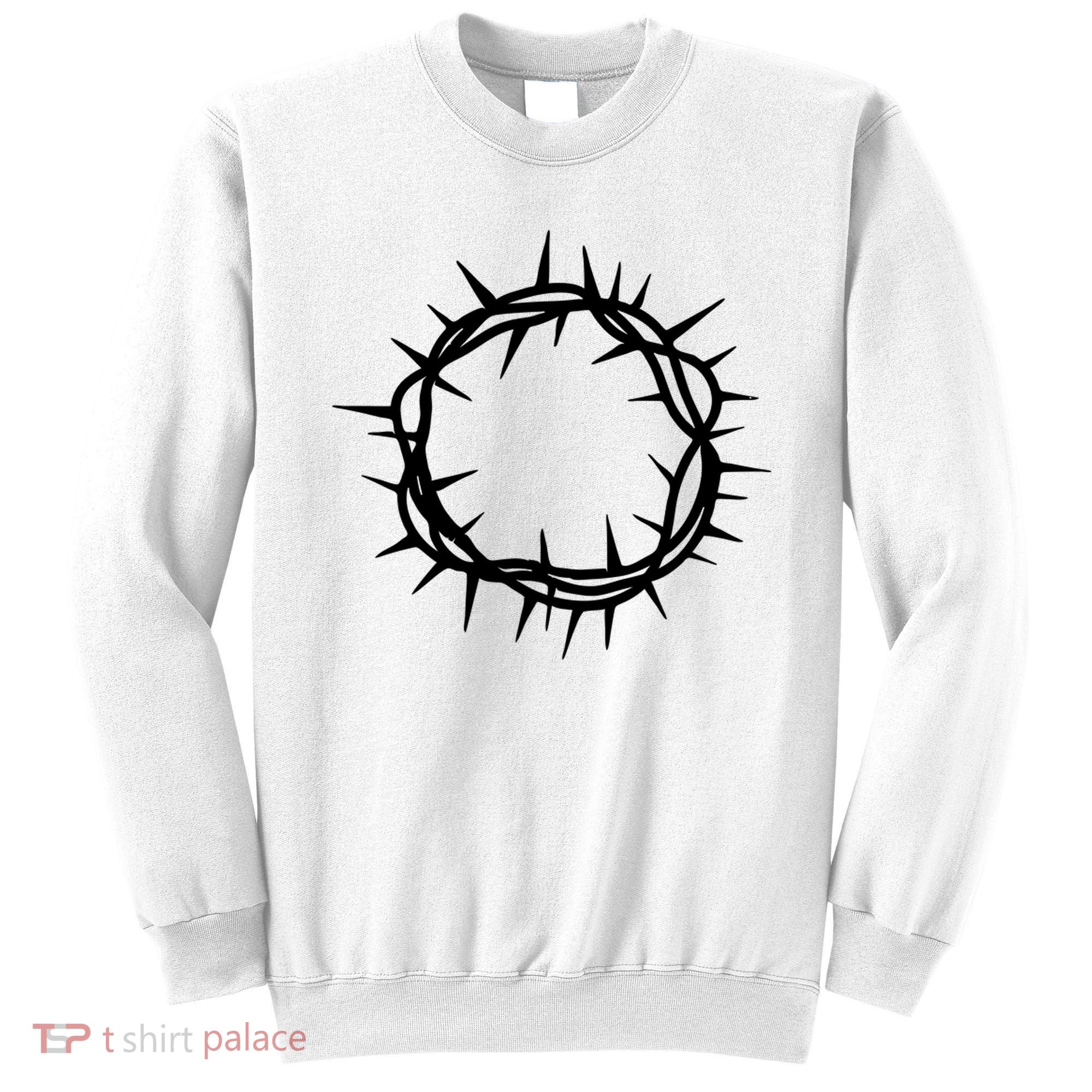 Jesus Thorn Crown Sweatshirt