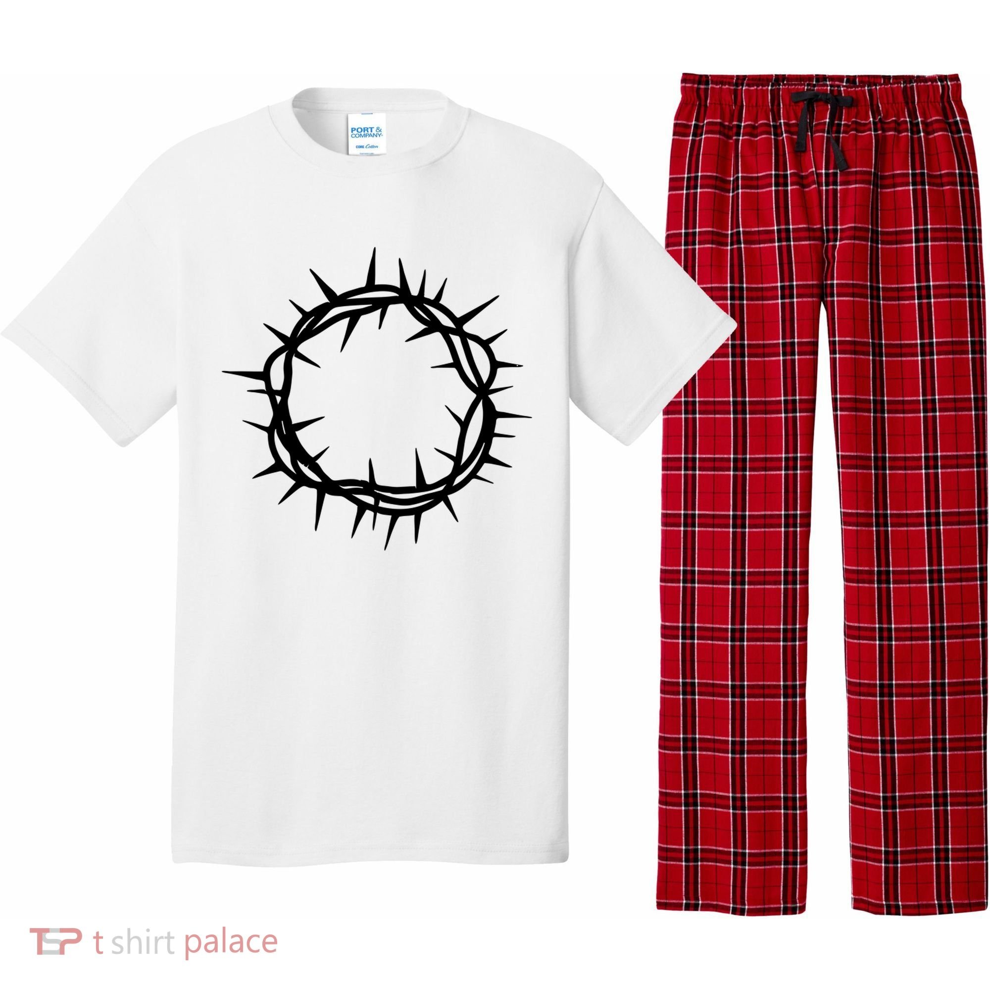Jesus Thorn Crown Pajama Set