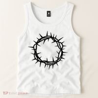 Jesus Thorn Crown Tank Top thumb 2