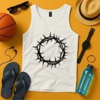 Jesus Thorn Crown Tank Top thumb 4