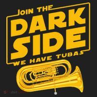 Join The Dark Side Tuba Player Women's Sweatshirt thumb 2