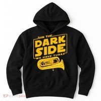 Join The Dark Side Tuba Player Hoodie thumb 0