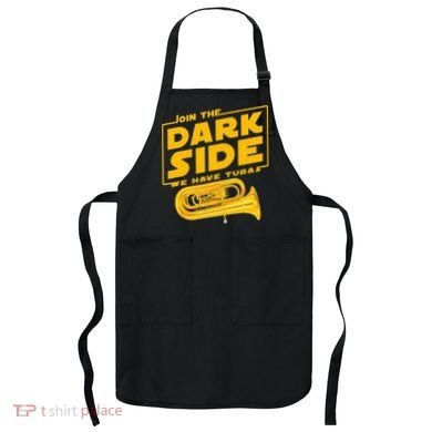 Join The Dark Side Tuba Player Apron