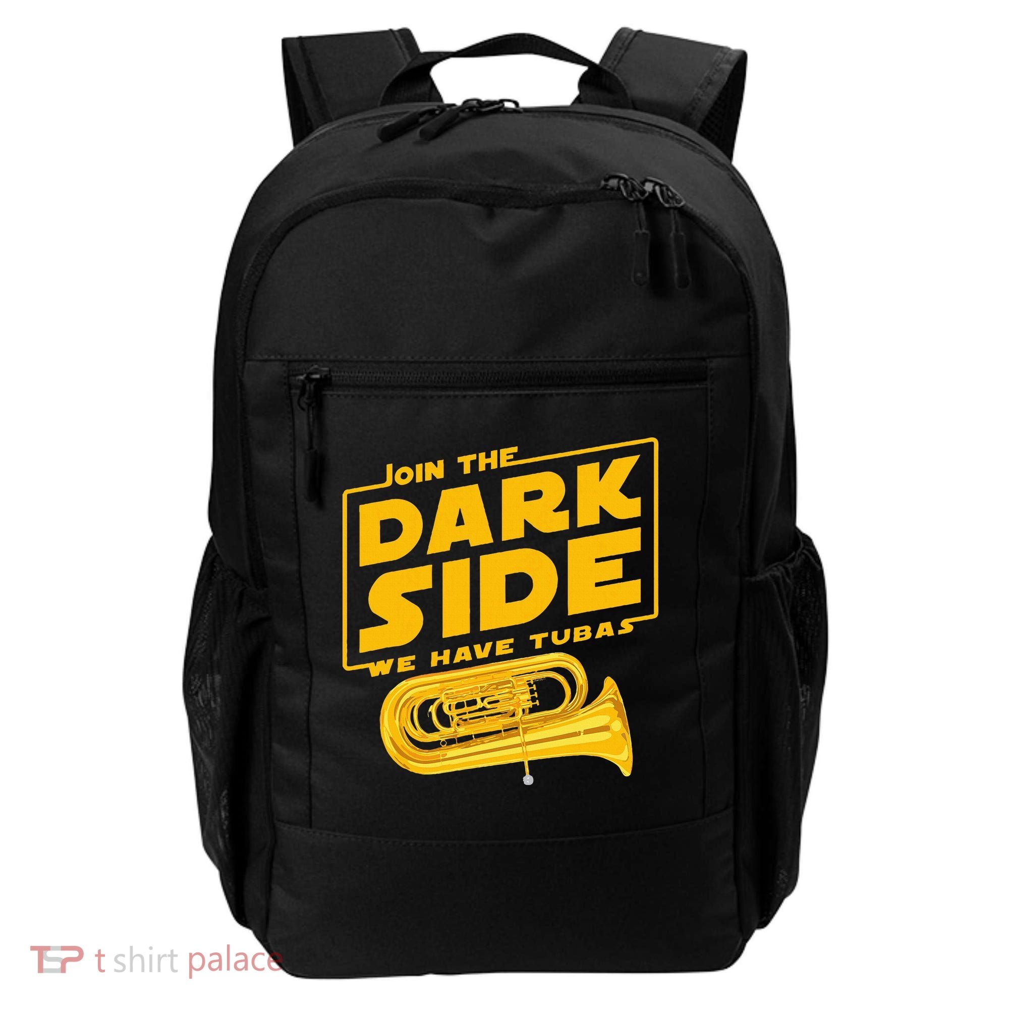 Join The Dark Side Tuba Player Backpack