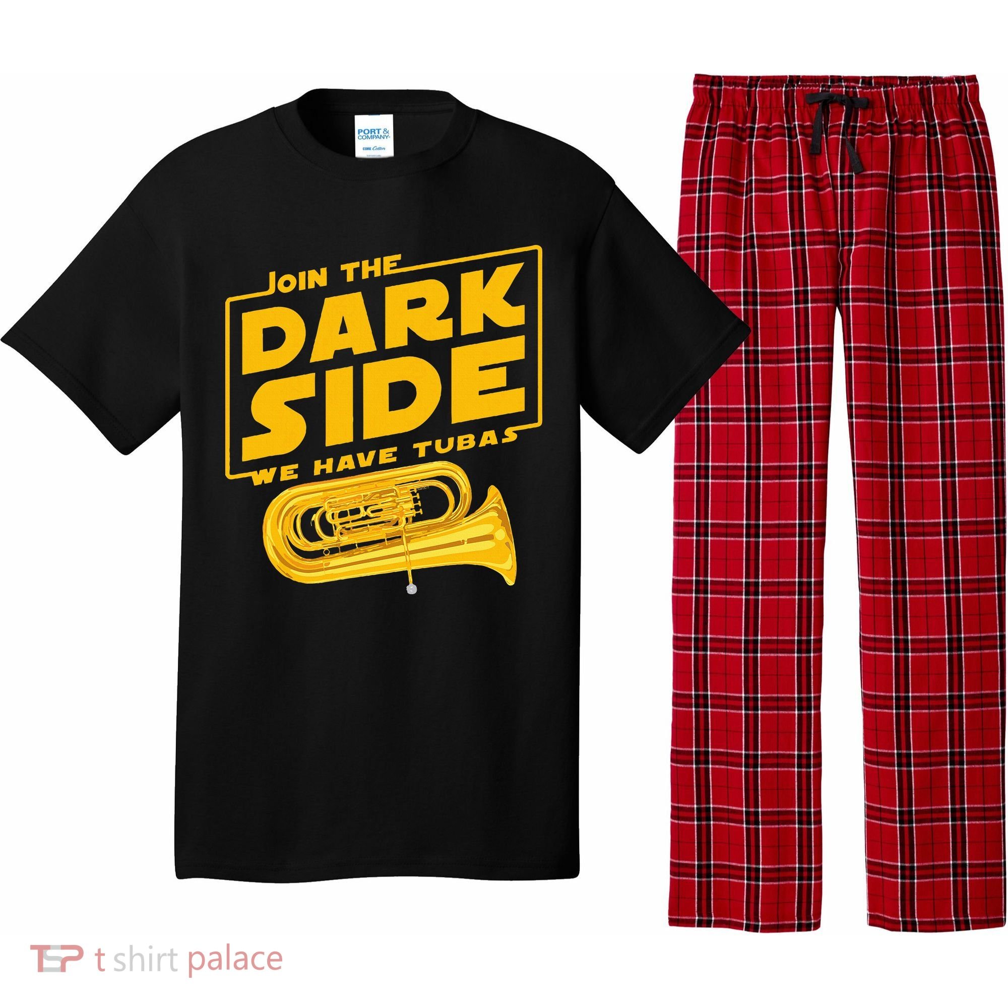Join The Dark Side Tuba Player Pajama Set