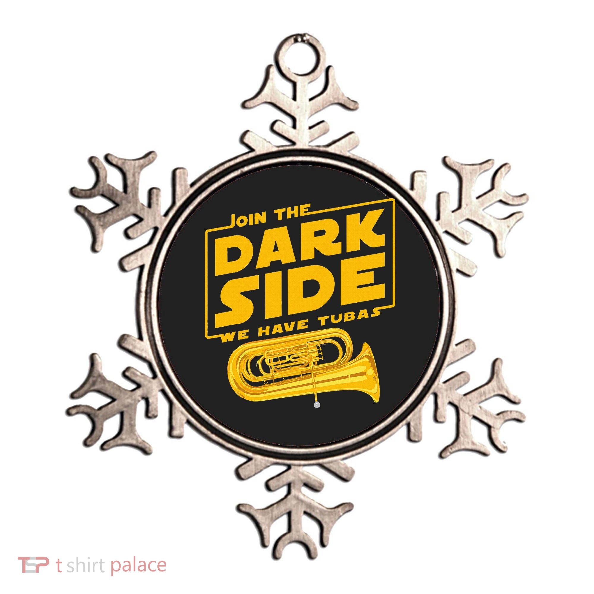 Join The Dark Side Tuba Player Ornament