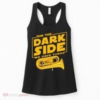 Join The Dark Side Tuba Player Women's Tank Top thumb 0
