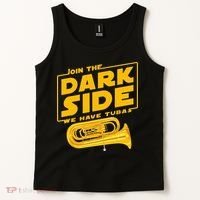 Join The Dark Side Tuba Player Tank Top thumb 2