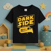 Join The Dark Side Tuba Player Toddler T-Shirt thumb 3