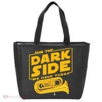 Join The Dark Side Tuba Player Tote Bag thumb 0