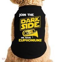 Join The Dark Side We Have Euphoniums Euphoniumist Brass Doggie Tank thumb 0