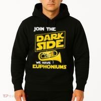 Join The Dark Side We Have Euphoniums Euphoniumist Brass Hoodie thumb 2