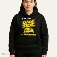 Join The Dark Side We Have Euphoniums Euphoniumist Brass Hoodie thumb 5