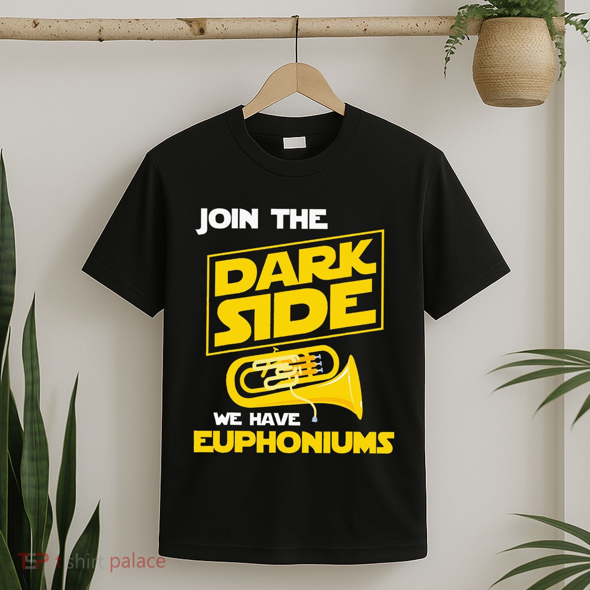 Join The Dark Side We Have Euphoniums Euphoniumist Brass T-Shirt