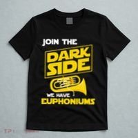 Join The Dark Side We Have Euphoniums Euphoniumist Brass T-Shirt thumb 5