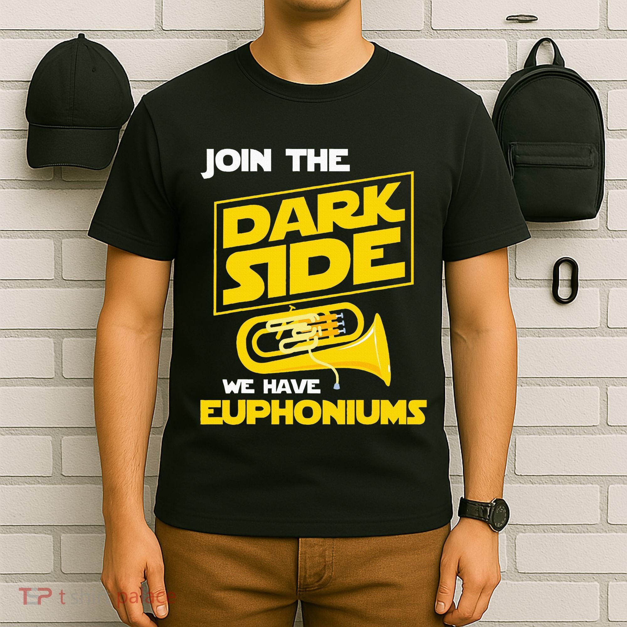 Join The Dark Side We Have Euphoniums Euphoniumist Brass T-Shirt