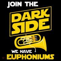 Join The Dark Side We Have Euphoniums Euphoniumist Brass Women's Hoodie thumb 2