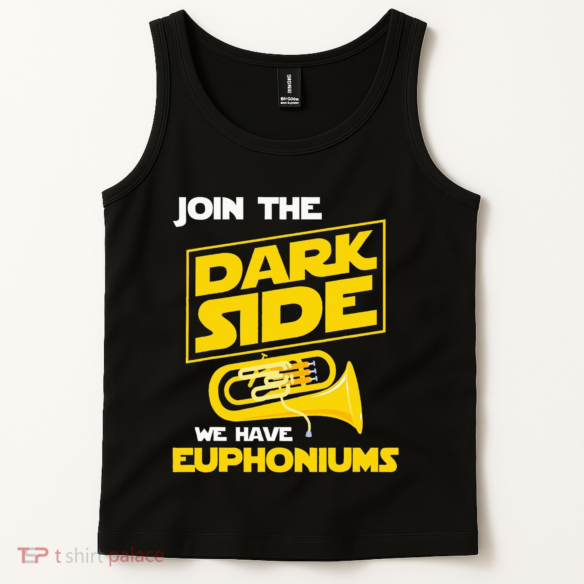 Join The Dark Side We Have Euphoniums Euphoniumist Brass Tank Top