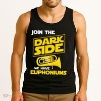 Join The Dark Side We Have Euphoniums Euphoniumist Brass Tank Top thumb 3