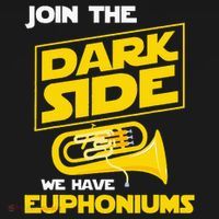 Join The Dark Side We Have Euphoniums Euphoniumist Brass Visor thumb 3
