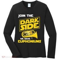 Join The Dark Side We Have Euphoniums Euphoniumist Brass Women's Long Sleeve Shirt thumb 0