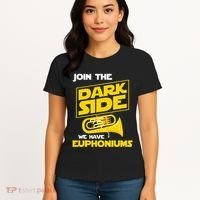 Join The Dark Side We Have Euphoniums Euphoniumist Brass Women's T-Shirt thumb 4