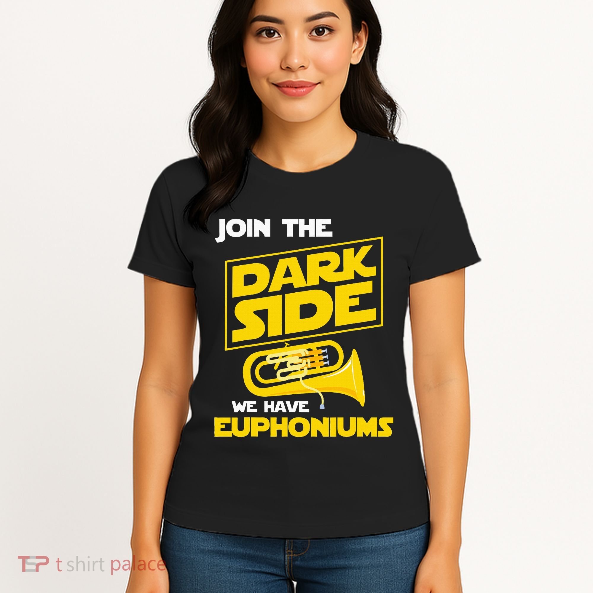 Join The Dark Side We Have Euphoniums Euphoniumist Brass Women's T-Shirt