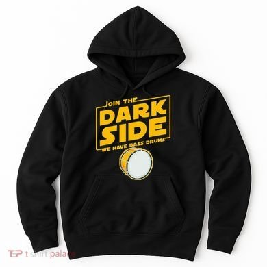 Join The Dark Side Bass Drum Player Hoodie