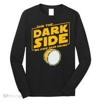 Join The Dark Side Bass Drum Player Long Sleeve Shirt thumb 0