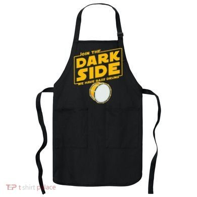 Join The Dark Side Bass Drum Player Apron