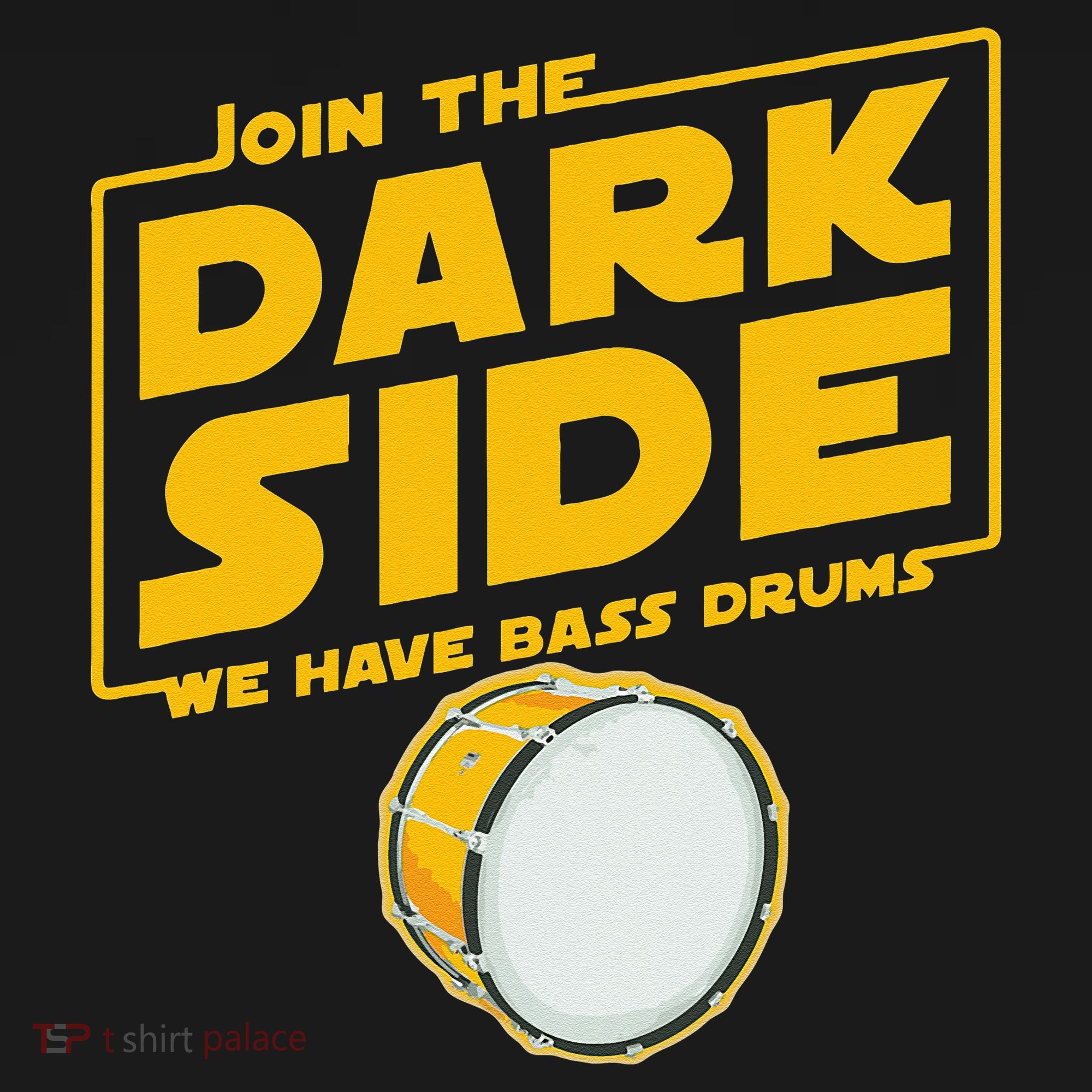 Join The Dark Side Bass Drum Player Apron