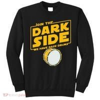Join The Dark Side Bass Drum Player Sweatshirt thumb 0
