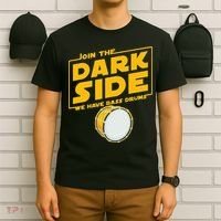 Join The Dark Side Bass Drum Player T-Shirt thumb 6