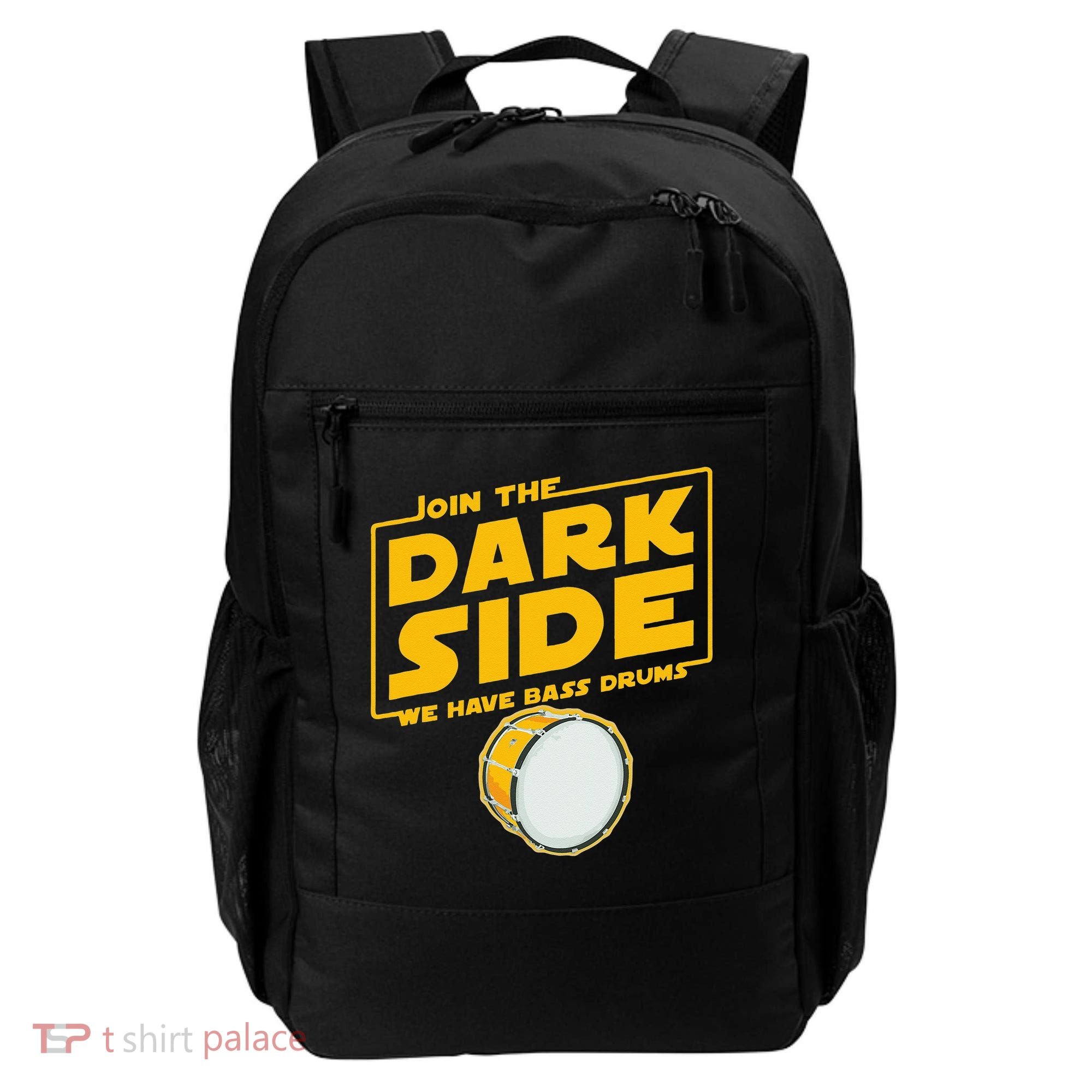 Join The Dark Side Bass Drum Player Backpack