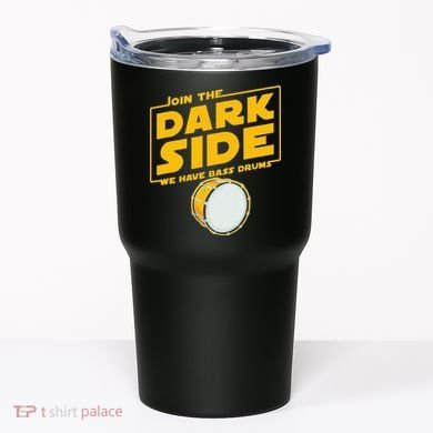 Join The Dark Side Bass Drum Player Tumbler