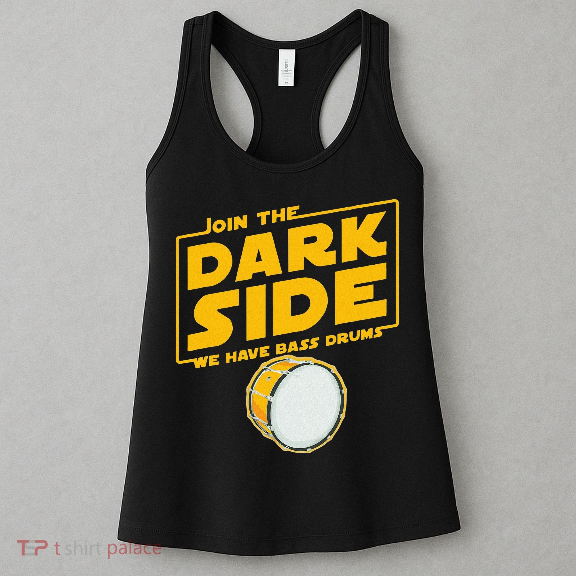 Join The Dark Side Bass Drum Player Women's Tank Top