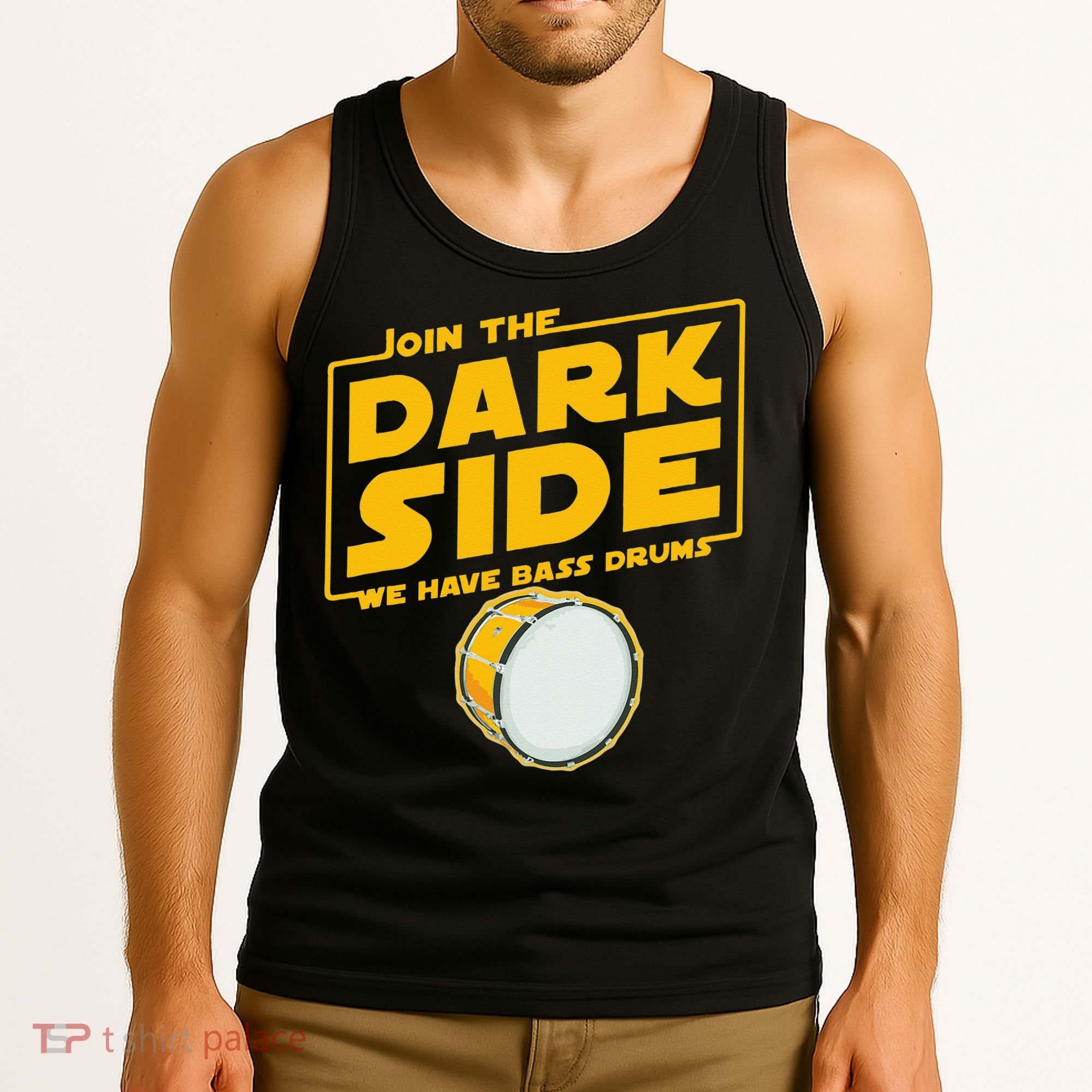 Join The Dark Side Bass Drum Player Tank Top