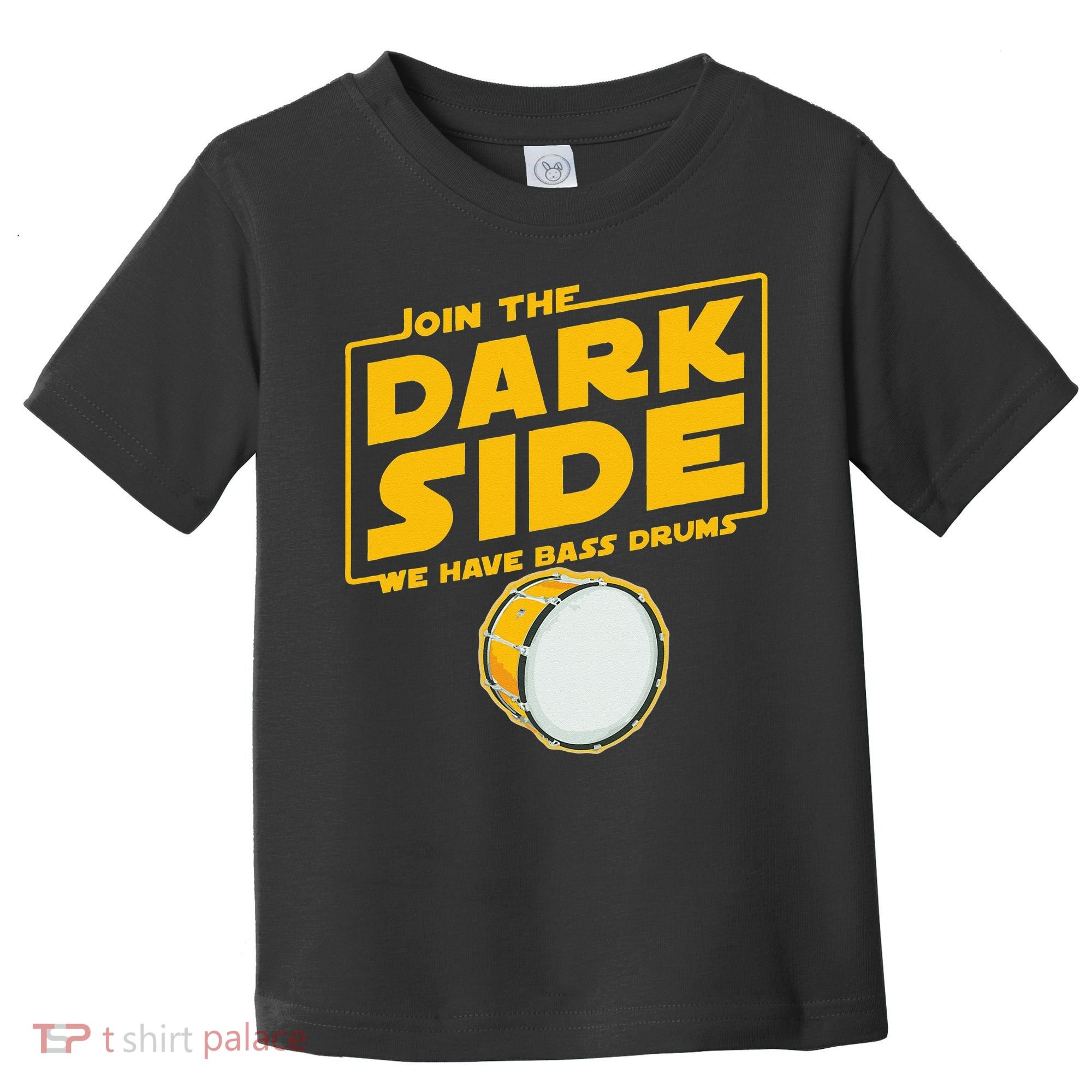 Join The Dark Side Bass Drum Player Toddler T-Shirt