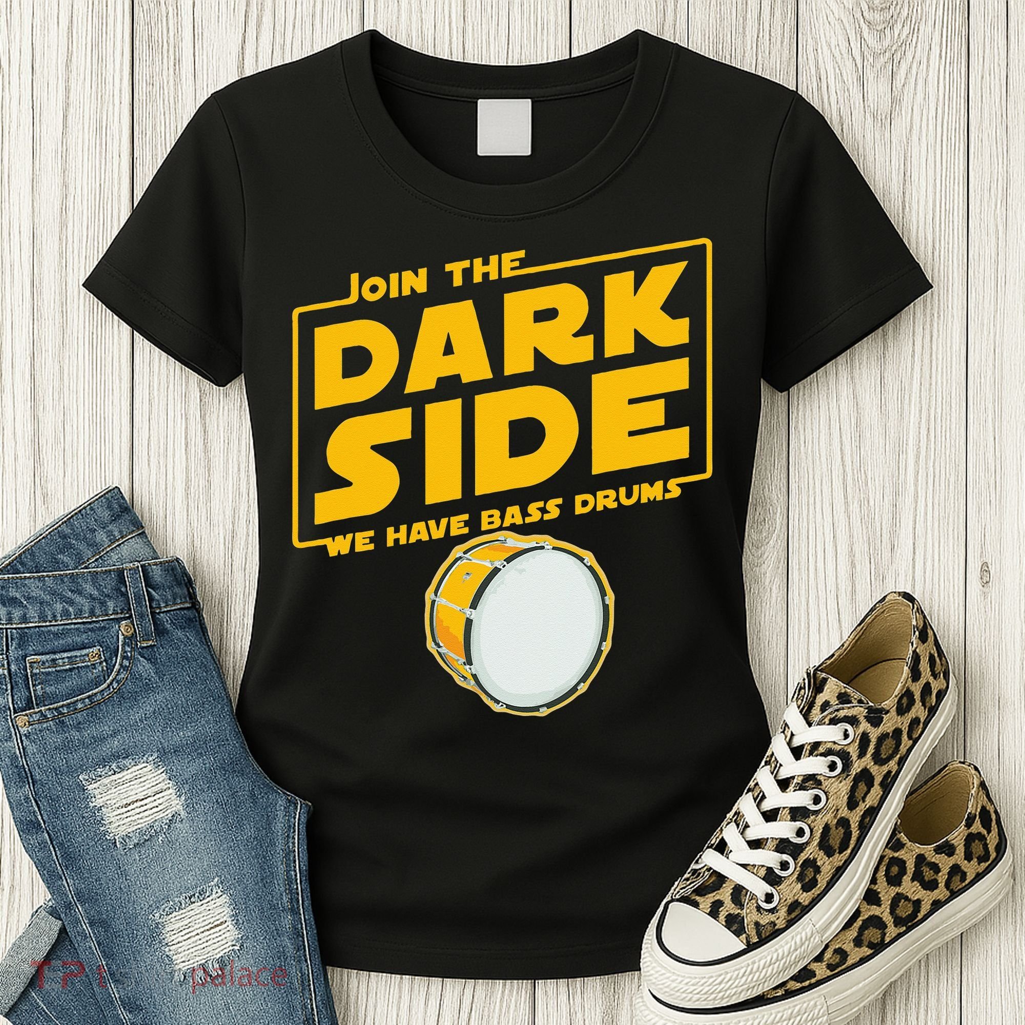 Join The Dark Side Bass Drum Player Women's T-Shirt