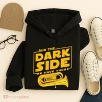 Join The Dark Side Tuba Player Hoodie thumb 4