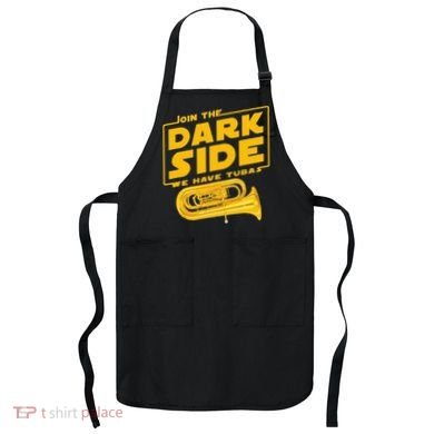 Join The Dark Side Tuba Player Apron