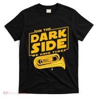 Join The Dark Side Tuba Player T-Shirt thumb 0
