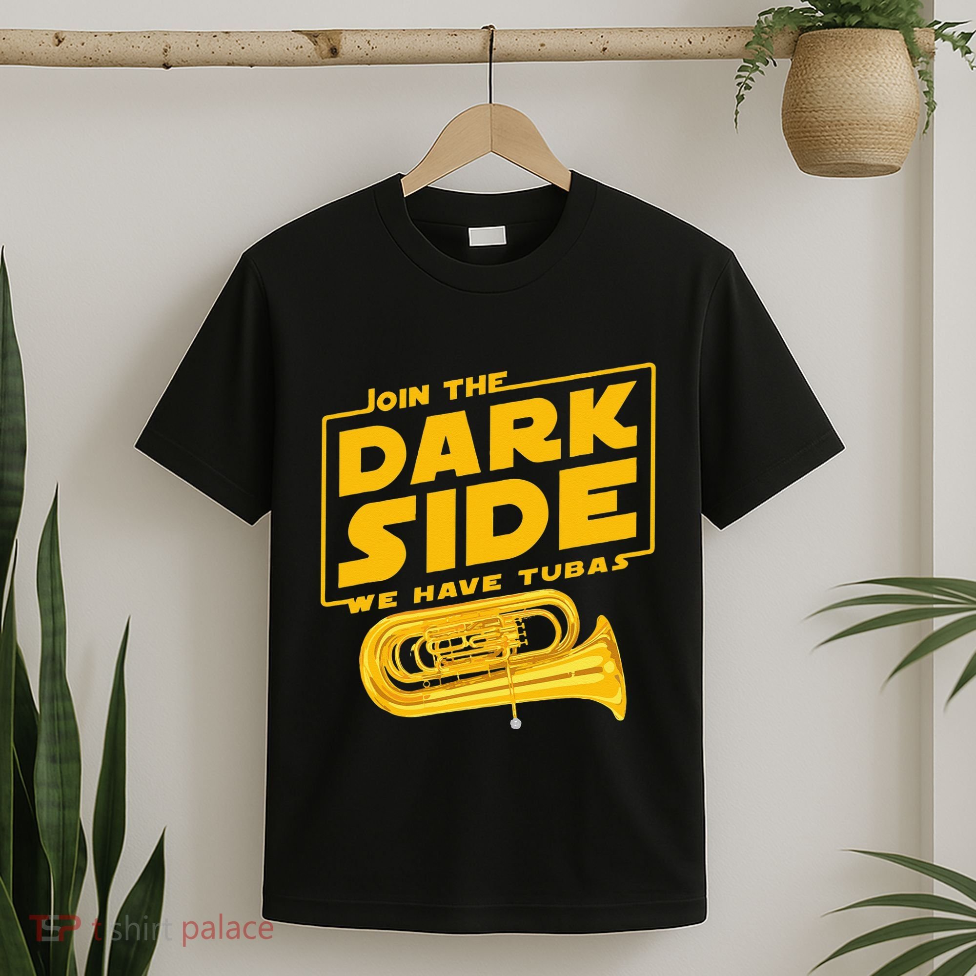 Join The Dark Side Tuba Player T-Shirt