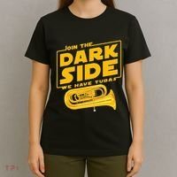 Join The Dark Side Tuba Player T-Shirt thumb 4