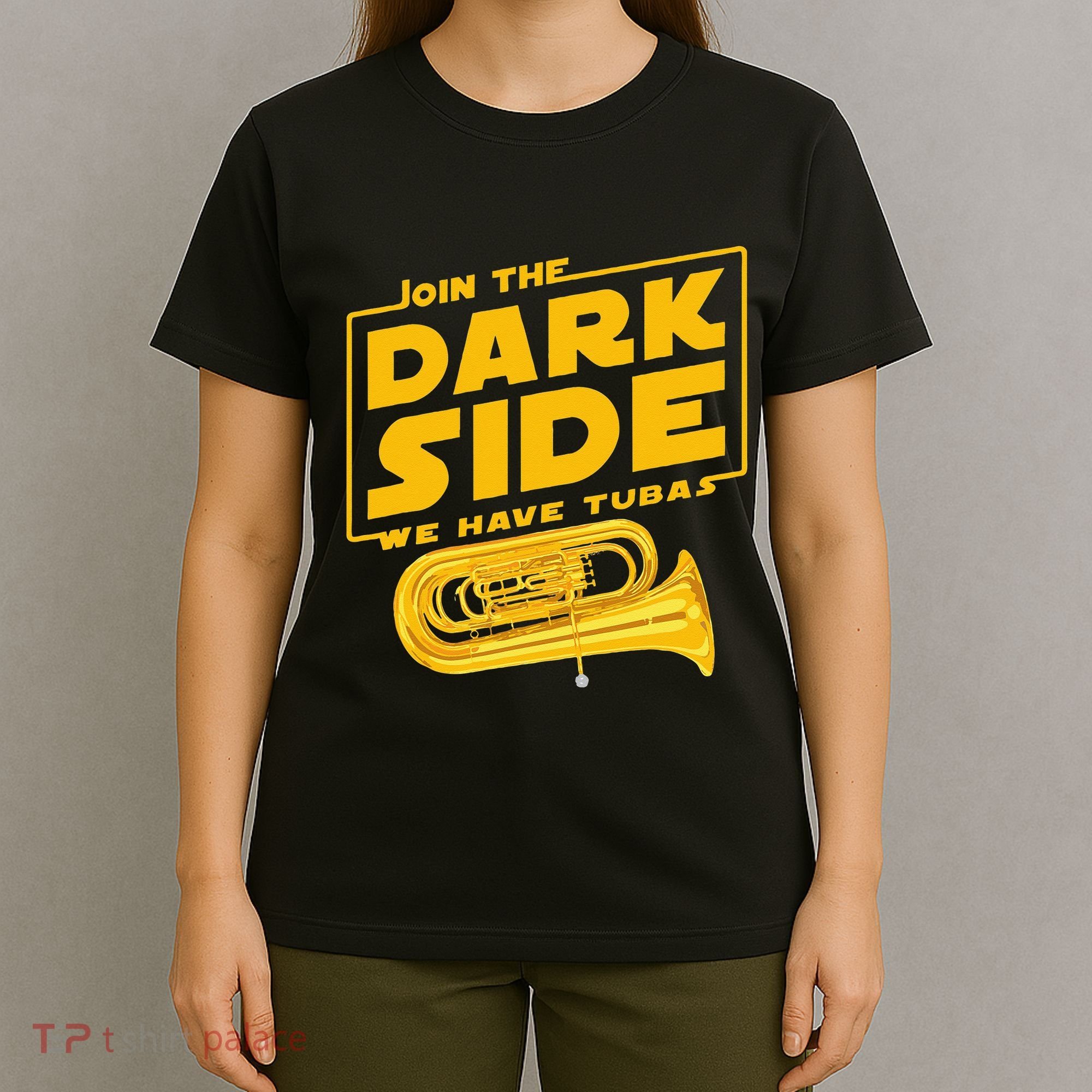 Join The Dark Side Tuba Player T-Shirt