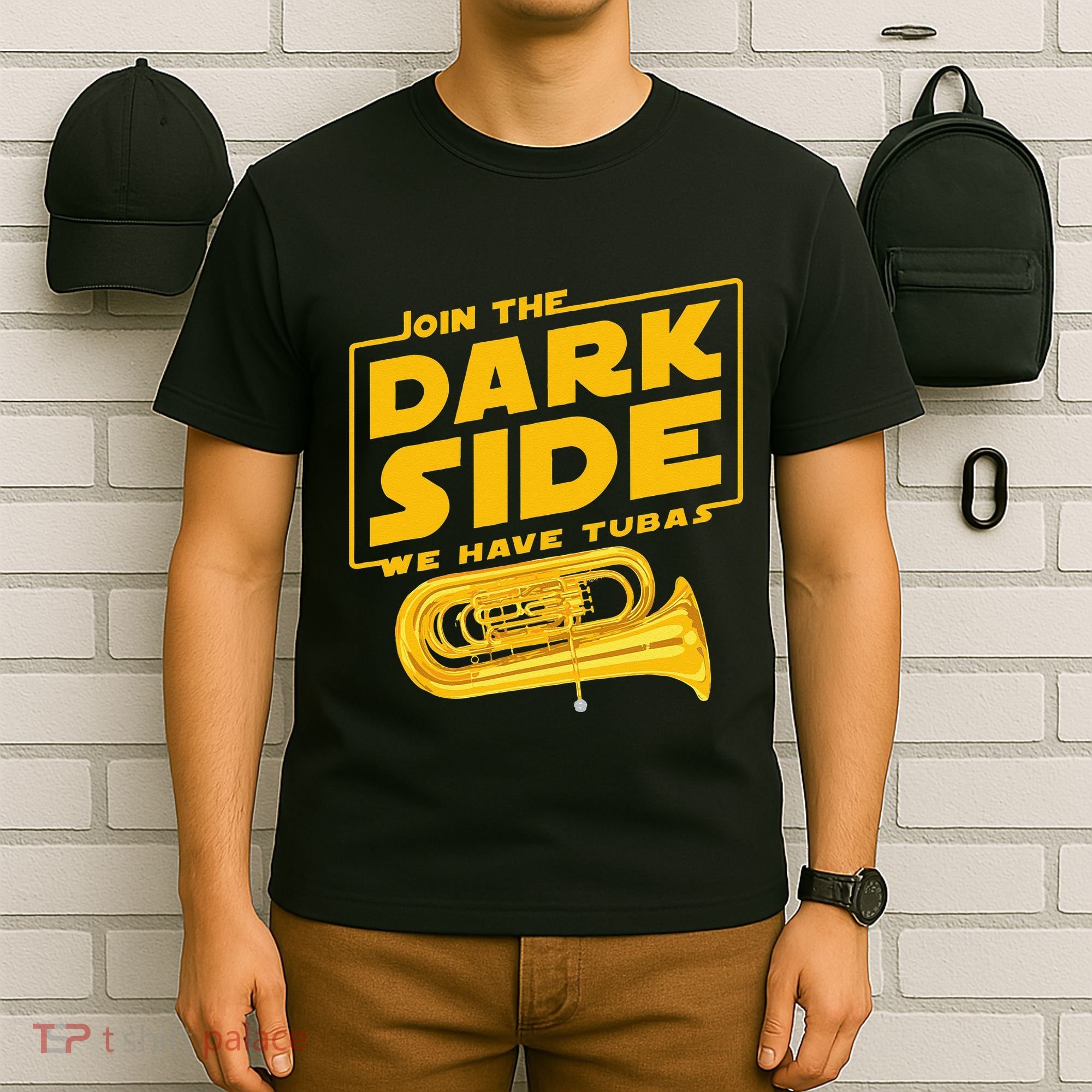Join The Dark Side Tuba Player T-Shirt