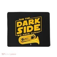 Join The Dark Side Tuba Player Mousepad thumb 0